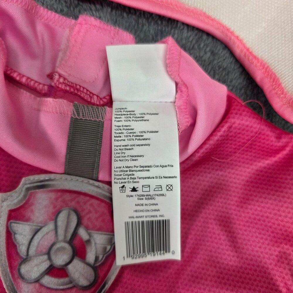 Paw Patrol Skye Costume Girls S 6/6X NWT - No Box Included - Picture 3 of 5